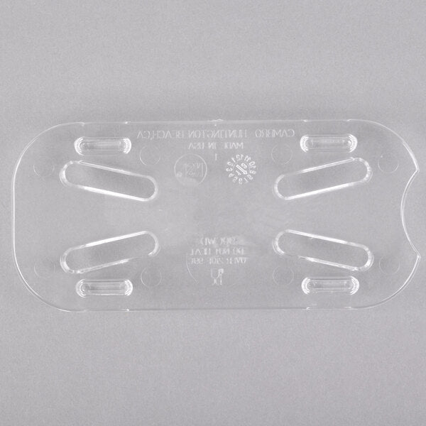 Cambro Camwear One Ninth Size Drain Shelf Clear ( Case of 6 )