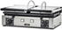 Omcan PG-IT-0737 Elite Series 10″ x 19″ Double Panini Grill with Ribbed Top and 1/2 Grooved and Smooth Bottom Grill Surface