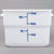 Cambro Poly 12 Quart Square Food Storage Container White ( Case of 6 )