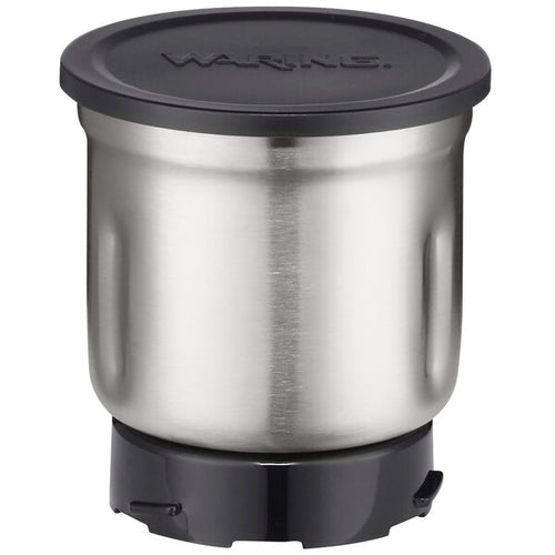 Waring CAC103 1.5-Cup Stainless Steel Grinding Bowl with Storage Lid – For WSG30 Commercial Spice Grinder