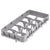 Cambro Camrack® 10-Compartment Half Size Full Drop Extender