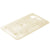 Cambro H Pan One Third Size FlipLid with Spoon Notch Amber ( Case of 6 )