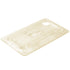 Cambro H Pan One Third Size FlipLid with Spoon Notch Amber ( Case of 6 )