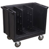 Cambro Adjustable 2 Divider Commercial Dish and Tray Cart