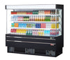 Turbo Air TOM-75MSEW(B)-N Vertical Air Curtain Open Display Merchandiser, 20.9 cu. ft.