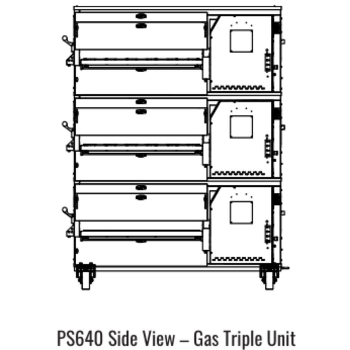Middleby Marshall PS640 Electric or Gas WOW! Impingement Conveyor Oven - Single/Double/Triple Stack options Available