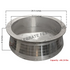 Heavy Duty 10 mm Aluminum Biryani Lagan Brazier - Available in different sizes - #13 ~9qts (10.5" D x 4.5" H)
