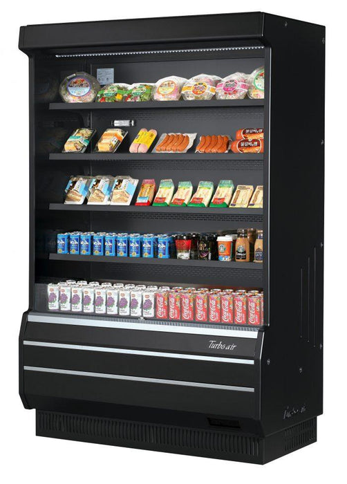 Turbo Air TOM-50B-SP(-A)-N Open Display Merchandiser, 19 cu.ft.