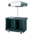 Cambro Camcruiser® Commercial Insulated Vending Cart with Umbrella for Hot & Cold Food Service