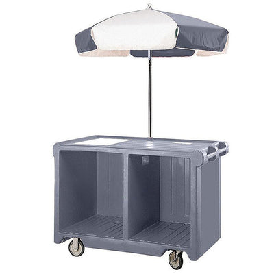 Cambro Camcruiser® Commercial Insulated Vending Cart with Umbrella for Hot & Cold Food Service