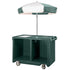 Cambro Camcruiser® Commercial Insulated Vending Cart with Umbrella for Hot & Cold Food Service