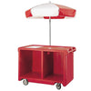 Cambro Camcruiser® Commercial Insulated Vending Cart with Umbrella for Hot & Cold Food Service