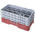 Cambro Camrack 10 Compartment Half Size Glass Rack with 6 7/8 Inch Compartments ( Case of 3 )