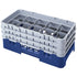 Cambro Camrack 10 Compartment Half Size Glass Rack with 6 7/8 Inch Compartments ( Case of 3 )
