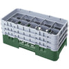 Cambro Camrack 10 Compartment Half Size Glass Rack with 6 7/8 Inch Compartments ( Case of 3 )