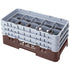 Cambro Camrack 10 Compartment Half Size Glass Rack with 6 7/8 Inch Compartments ( Case of 3 )