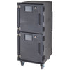 Cambro Pro Cart Ultra Tall Electric Cold and Hot Food Pan Carrier Charcoal Gray