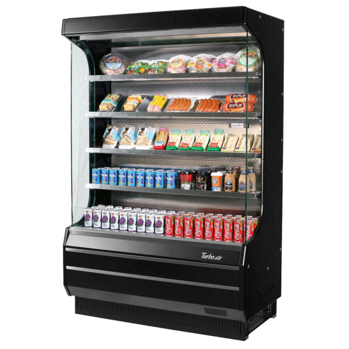 Turbo Air TOM-50W(B)-N Open Display Merchandiser, 19 cu.ft.