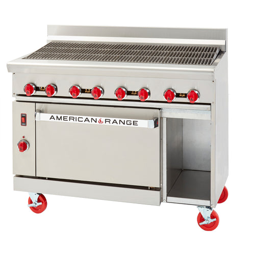 Radiant Broiler with Oven Base AR-4RB-126L-SBR By American Range