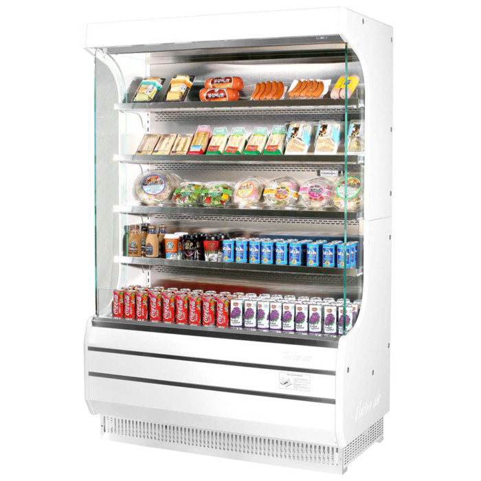 Turbo Air TOM-50W(B)-N Open Display Merchandiser, 19 cu.ft.