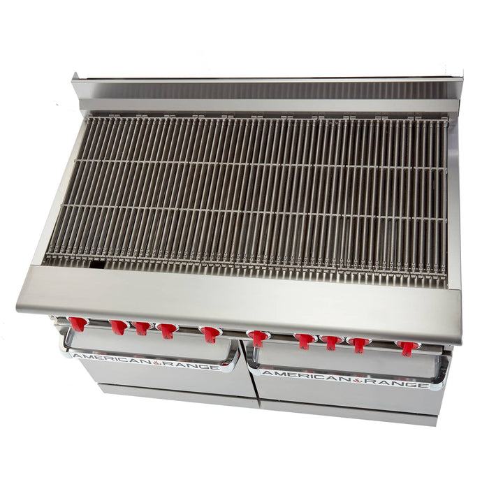 Radiant Broiler with Oven Base AR-4RB-126L-SBR By American Range