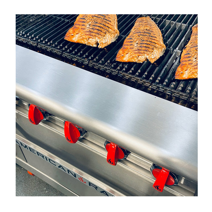 Radiant Broiler with Oven Base AR-4RB-126L-SBR By American Range