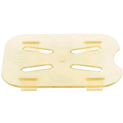 Cambro H Pan One Eighth Size Drain Shelf Amber ( Case of 6 )