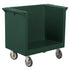 Cambro Commercial Polyethylene Dish and Tray Transport Cart with Swivel Casters