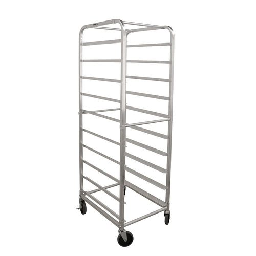 Omcan 13500 Aluminum Bun Pan Rack with 10 slides and 6″ spacing
