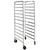 Omcan 13504 Aluminum, Round Top Bun Rack with 12 Slides and 5″ spacing