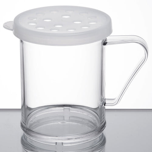 Cambro Camwear 10 oz Shaker with Parsley Lid
