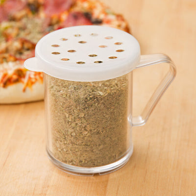 Cambro Camwear 10 oz Shaker with Parsley Lid