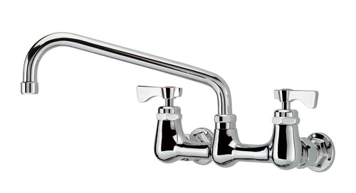 Royal Series 8" Center Wall Mount Faucet with 10" Spout - 14-810L