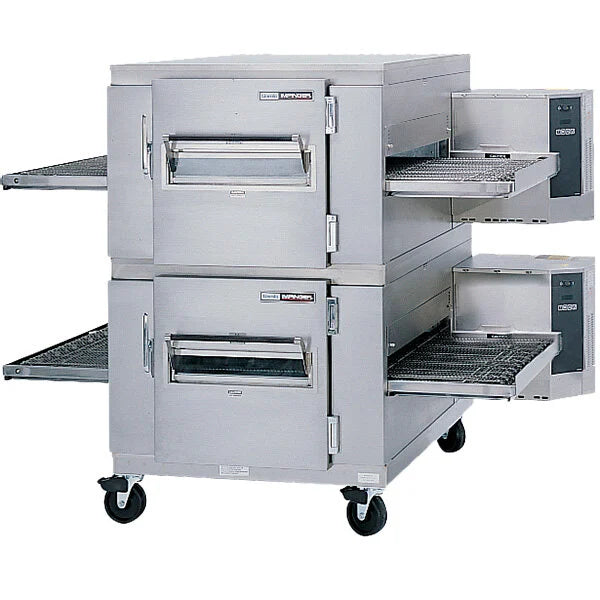 Lincoln Impinger 1400-2G Double Conveyor Radiant Oven 73" - Natural Gas