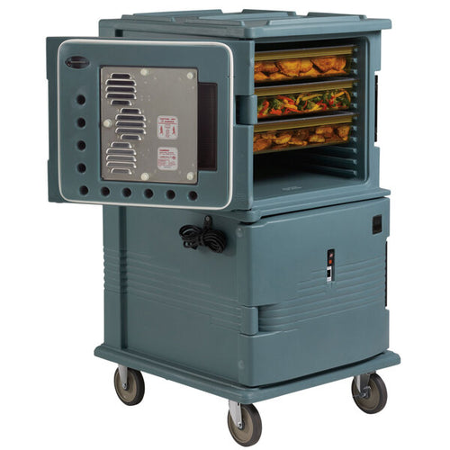 Cambro Ultra Camcart® UPCH16002HD Electric Hot Food Holding Cabinet with Heavy-Duty Casters 220V