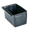 Cambro BC331KDSH Service Cart with Silverware Holder – Black