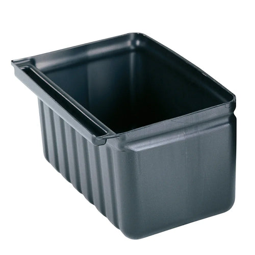 Cambro BC331KDSH Service Cart with Silverware Holder – Black