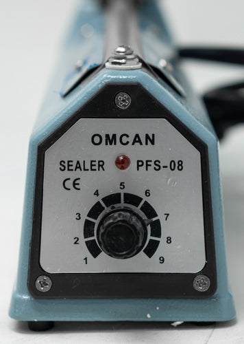 Omcan SE-CN-0203 Portable Impulse Sealer with 8″ seal bar and 2 mm seal width