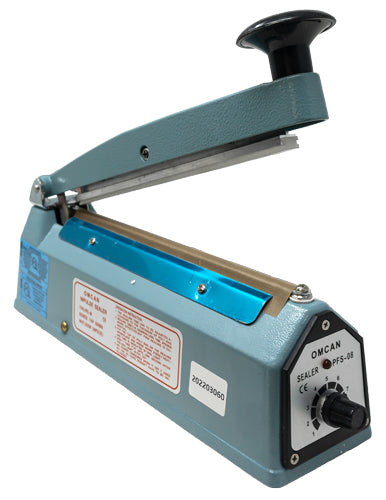 Omcan SE-CN-0203 Portable Impulse Sealer with 8″ seal bar and 2 mm seal width