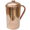 Handcrafted Pure Copper Water Jug with Lid – 2.3L (77oz)