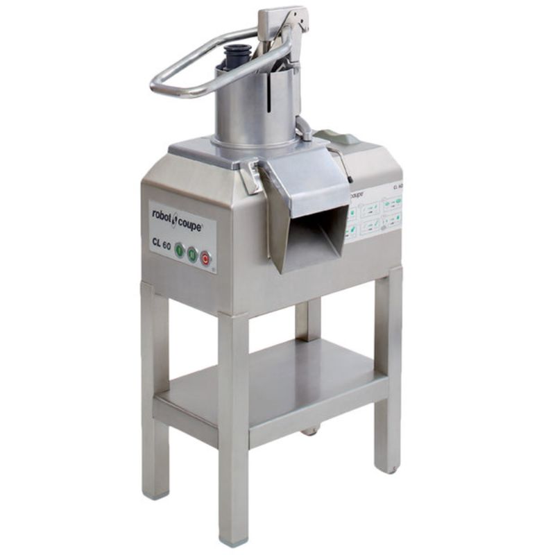 Robot Coupe CL60E 2-Speed Pusher Full Moon Continuous Feed Food Processor - 240V, 3 Phase, 3 hp