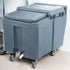 Cambro Ice Caddy 125 lb with Fixed and Swivel Casters for Commercial Ice Transport