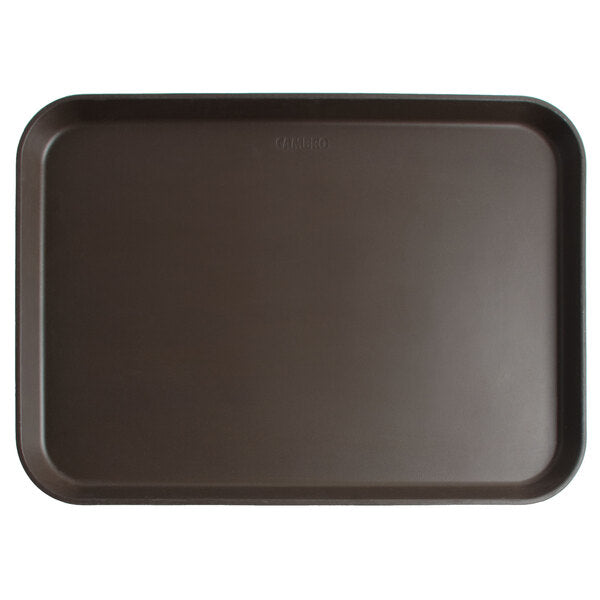 Cambro Camtread 16" x 22" Rectangular Non-Skid Fiberglass Serving Tray ( Case of 12 )