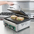 Waring WFG250T Tostato Supremo Large Smooth Top & Bottom Panini Sandwich Grill with Timer