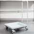 Cambro Gray Camdolly with Handle for Camracks – Heavy-Duty Dish Rack Transport Dolly