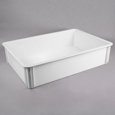 Cambro White Polycarbonate Pizza Dough Box