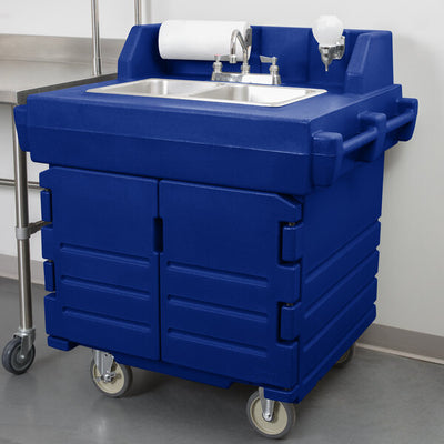 Cambro Kiosk Portable Hand Sink Station for Commercial Foodservice and Outdoor Events