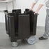 Cambro Commercial Versa Dish Caddy with Self-Leveling Platform and Swivel Casters for Plate Storage & Transport
