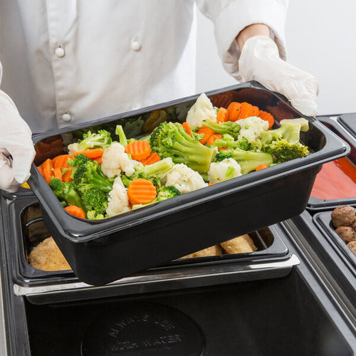 Cambro H-Pan™ 1/3 Size 4" Deep High Heat Food Pan