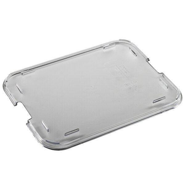 Cambro Camwear Clear Lid for 8.5 x 13 Three Compartment Correctional Tray ( Case of 24 )